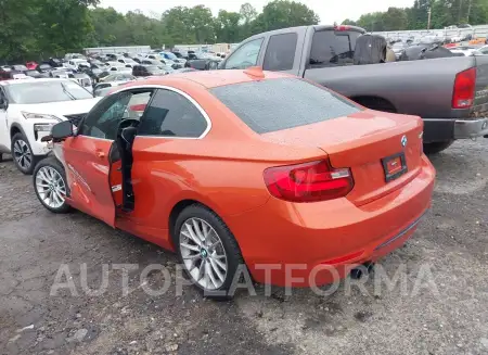 BMW 228I 2016 vin WBA1F5C59GV343715 from auto auction Iaai