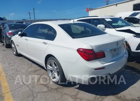 BMW 740LI 2015 vin WBAYE4C55FD947360 from auto auction Iaai