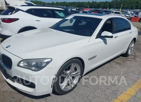 BMW 740LI 2015 vin WBAYE4C55FD947360 from auto auction Iaai