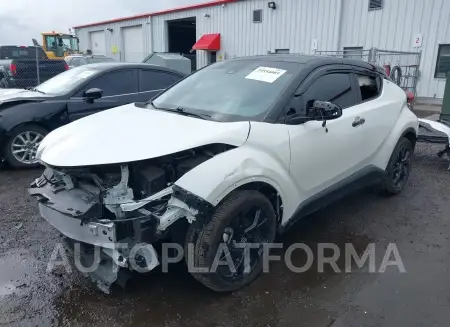 TOYOTA C-HR 2021 vin JTNKHMBX4M1108538 from auto auction Iaai