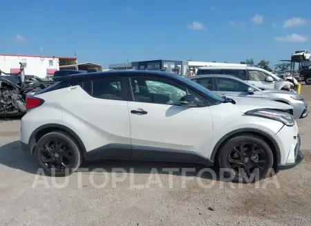 TOYOTA C-HR 2021 vin JTNKHMBX8M1103763 from auto auction Iaai