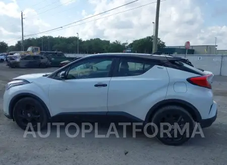 TOYOTA C-HR 2021 vin JTNKHMBX8M1103763 from auto auction Iaai