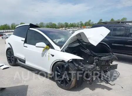 Tesla Model X 2017 2017 vin 5YJXCAE23HF042715 from auto auction Iaai