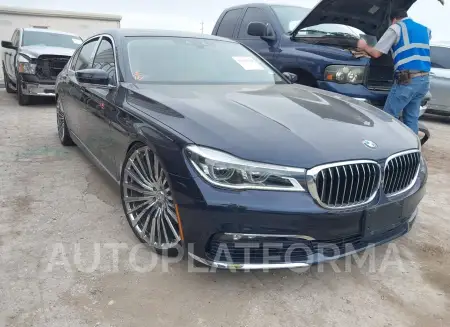 BMW 750I 2016 2016 vin WBA7F2C51GG417027 from auto auction Iaai