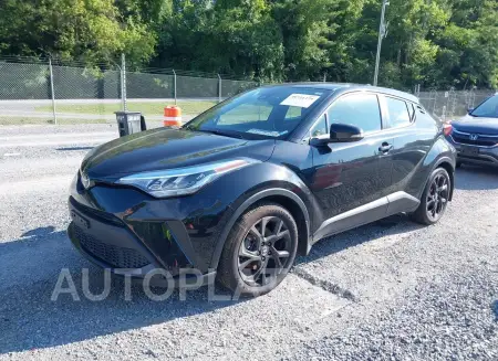 TOYOTA C-HR 2021 vin JTNKHMBX5M1102389 from auto auction Iaai