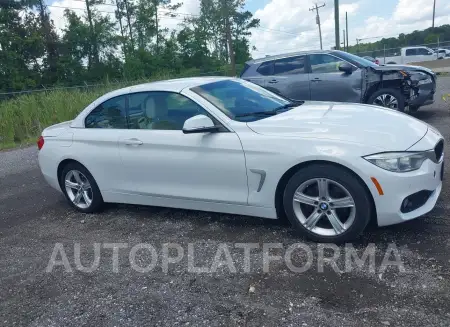 BMW 428I 2015 vin WBA3V9C55FP798681 from auto auction Iaai