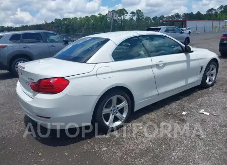 BMW 428I 2015 vin WBA3V9C55FP798681 from auto auction Iaai