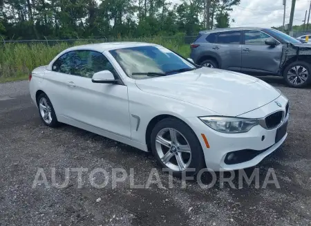 BMW 428I 2015 vin WBA3V9C55FP798681 from auto auction Iaai