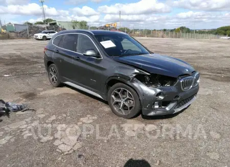 BMW X1 2018 2018 vin WBXHT3C37J5K30594 from auto auction Iaai