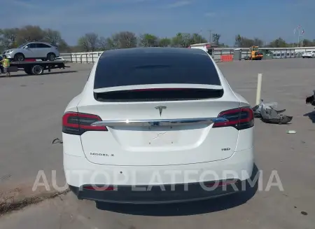 TESLA MODEL X 2016 vin 5YJXCBE27GF014159 from auto auction Iaai