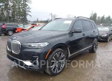 BMW X7 2020 vin 5UXCX4C0XL9D44013 from auto auction Iaai