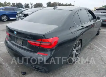 BMW 740I 2017 vin WBA7E2C39HG740809 from auto auction Iaai