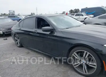 BMW 740I 2017 vin WBA7E2C39HG740809 from auto auction Iaai