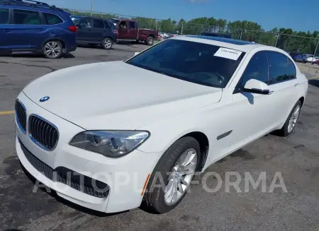 BMW 740LI 2015 vin WBAYF4C51FD874016 from auto auction Iaai