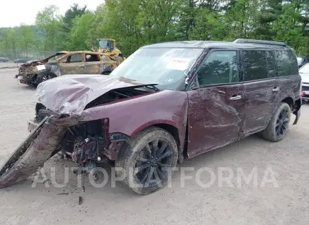 FORD FLEX 2018 vin 2FMHK6C87JBA11557 from auto auction Iaai