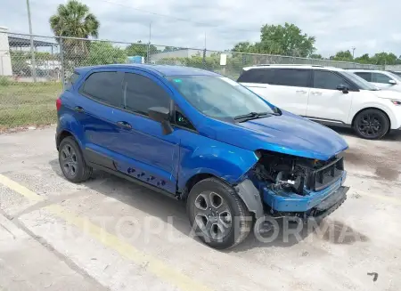 FORD ECOSPORT 2020 vin MAJ3S2FE0LC313645 from auto auction Iaai