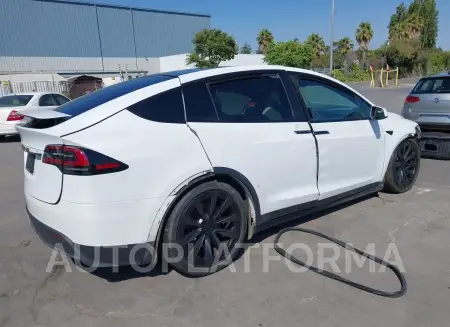 TESLA MODEL X 2022 vin 7SAXCBE53NF362843 from auto auction Iaai