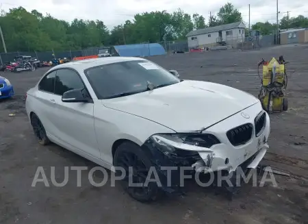 BMW 228I 2015 vin WBA1F9C52FV544040 from auto auction Iaai