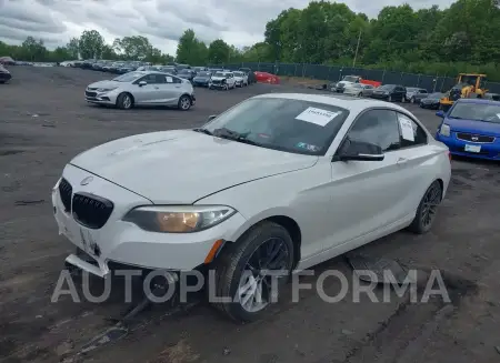 BMW 228I 2015 vin WBA1F9C52FV544040 from auto auction Iaai