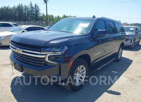 CHEVROLET SUBURBAN 2022 vin 1GNSKCKDXNR289032 from auto auction Iaai