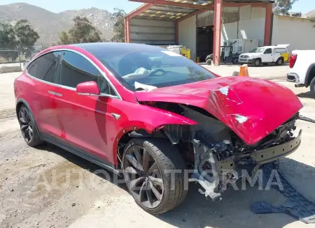 TESLA MODEL X 2019 vin 5YJXCBE49KF154272 from auto auction Iaai