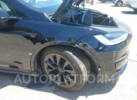 TESLA MODEL X 2022 vin 7SAXCDE5XNF349499 from auto auction Iaai