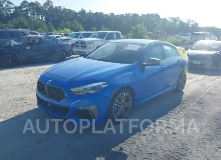 BMW M235 GRAN COUPE 2023 vin WBA13AL00P7L89444 from auto auction Iaai