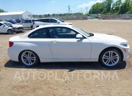 BMW 228I 2016 vin WBA1G9C58GV599297 from auto auction Iaai