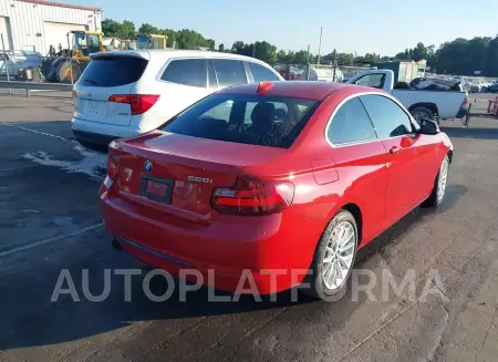 BMW 228I 2016 vin WBA1G9C5XGV726602 from auto auction Iaai