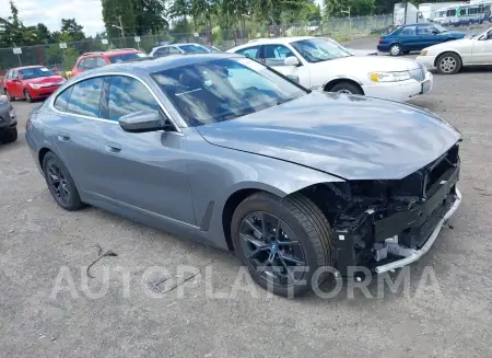 BMW I4 2023 2023 vin WBY43AW02PFP81132 from auto auction Iaai