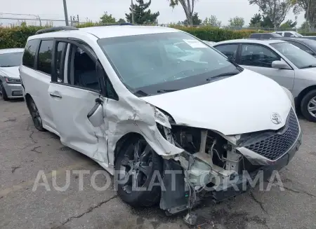 Toyota Sienna 2015 2015 vin 5TDXK3DC1FS638424 from auto auction Iaai