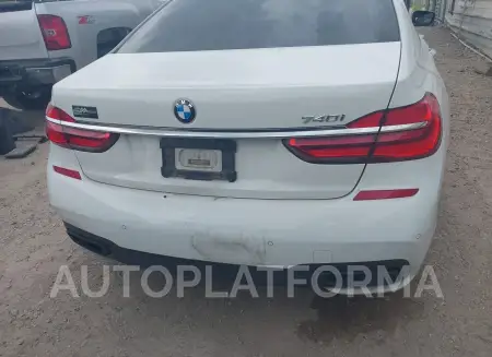 BMW 740I 2017 vin WBA7E2C3XHG740821 from auto auction Iaai