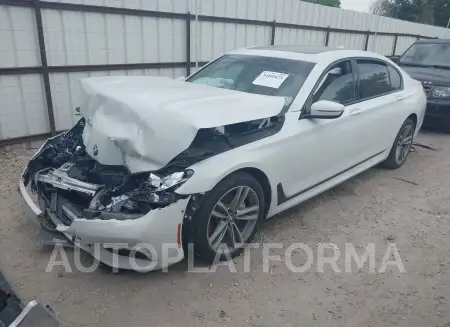 BMW 740I 2017 vin WBA7E2C3XHG740821 from auto auction Iaai