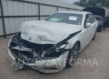 BMW 740I 2017 vin WBA7E2C3XHG740821 from auto auction Iaai