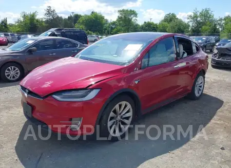 TESLA MODEL X 2018 vin 5YJXCBE26JF103731 from auto auction Iaai