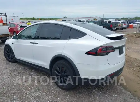 TESLA MODEL X 2024 vin 7SAXCDE5XRF436373 from auto auction Iaai