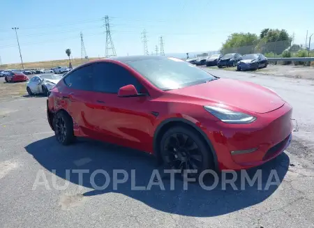 Tesla Model Y 2022 2022 vin 7SAYGDEE2NF402933 from auto auction Iaai