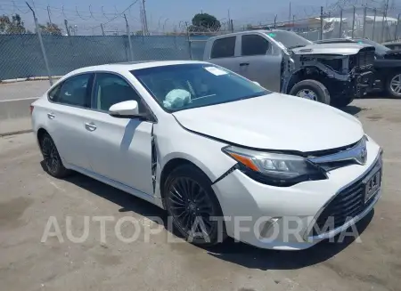 Toyota Avalon 2016 2016 vin 4T1BK1EB9GU218956 from auto auction Iaai