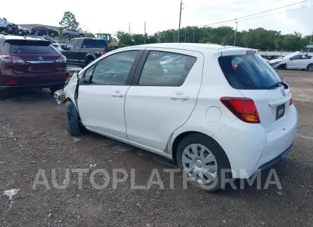 TOYOTA YARIS 2017 vin VNKKTUD37HA080132 from auto auction Iaai