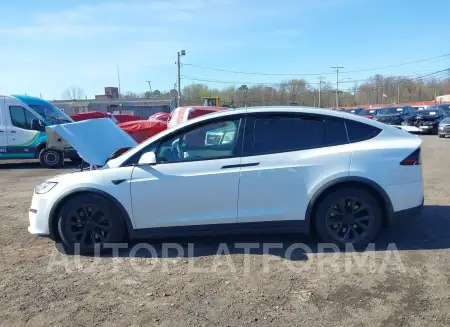 TESLA MODEL X 2023 vin 7SAXCBE52PF399305 from auto auction Iaai