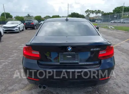 BMW 228I 2015 vin WBA1F5C52FV257211 from auto auction Iaai