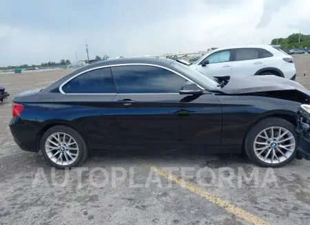 BMW 228I 2015 vin WBA1F5C52FV257211 from auto auction Iaai