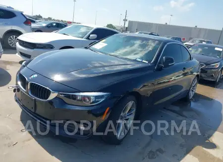 BMW 430I 2018 vin WBA4Z1C55JEC59818 from auto auction Iaai