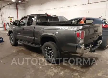 TOYOTA TACOMA 2021 vin 3TYSZ5ANXMT018647 from auto auction Iaai