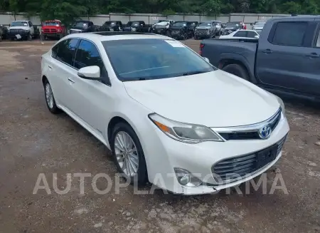 Toyota Avalon Hybrid 2015 2015 vin 4T1BD1EBXFU044615 from auto auction Iaai