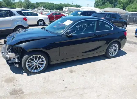 BMW 228I 2016 vin WBA1G9C54GV726837 from auto auction Iaai