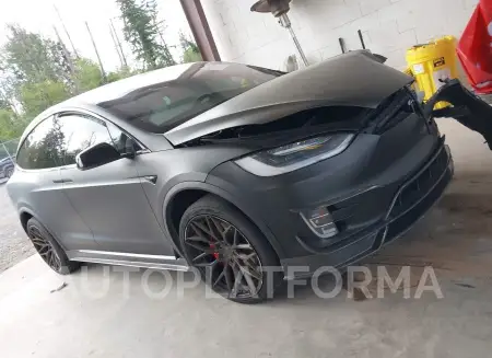 TESLA MODEL X 2019 vin 5YJXCBE4XKF185305 from auto auction Iaai