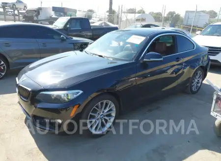 BMW 228I 2016 vin WBA1F5C52GV343782 from auto auction Iaai