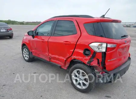 FORD ECOSPORT 2020 vin MAJ6S3GL6LC357598 from auto auction Iaai