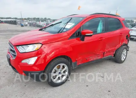 FORD ECOSPORT 2020 vin MAJ6S3GL6LC357598 from auto auction Iaai